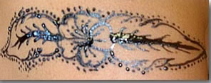 Henna Tattoos for the upper arm